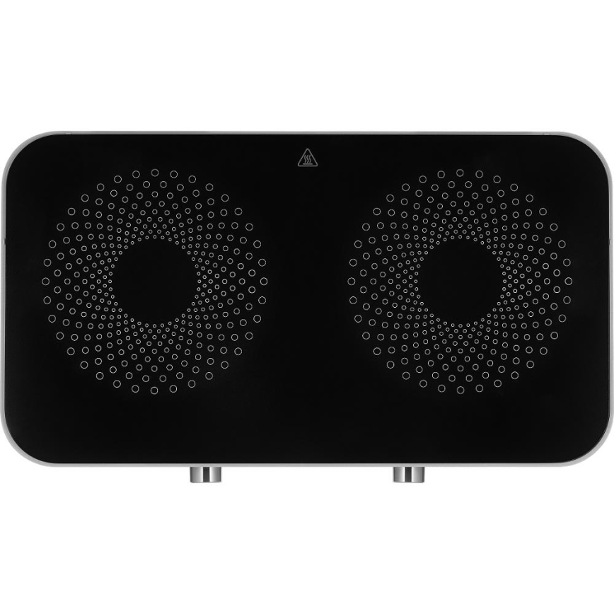 Sencor - Cocina vitrocerámica de dos placas con pantalla LCD 3500W/230V