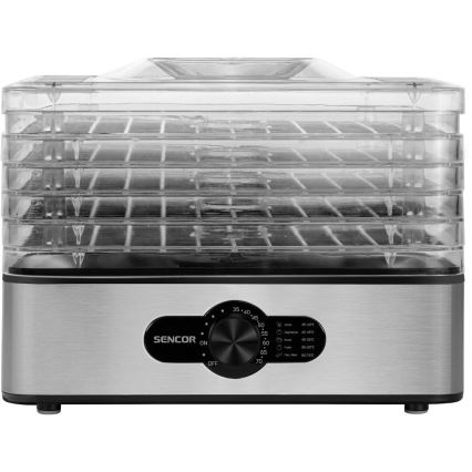 Sencor - Deshidratador de alimentos con control de temperatura 700 W/230 V