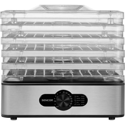 Sencor - Deshidratador de alimentos con control de temperatura 700 W/230 V