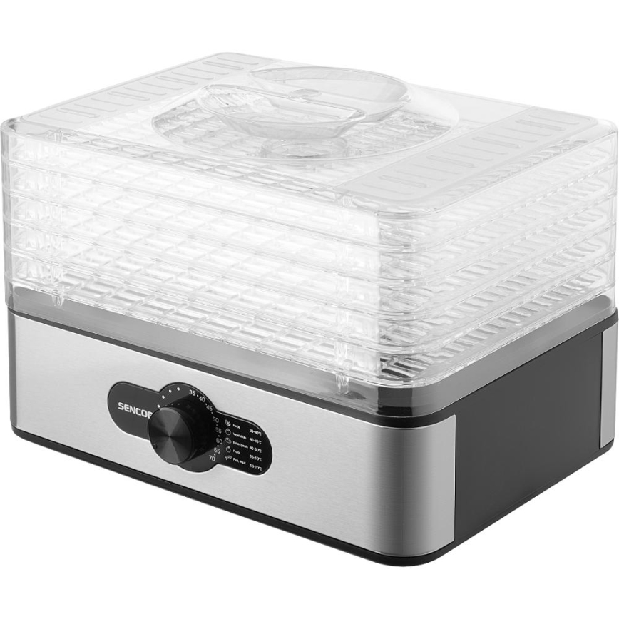 Sencor - Deshidratador de alimentos con control de temperatura 700 W/230 V