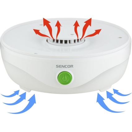 Sencor - Deshidratador de alimentos con termorregulación 250W/230V