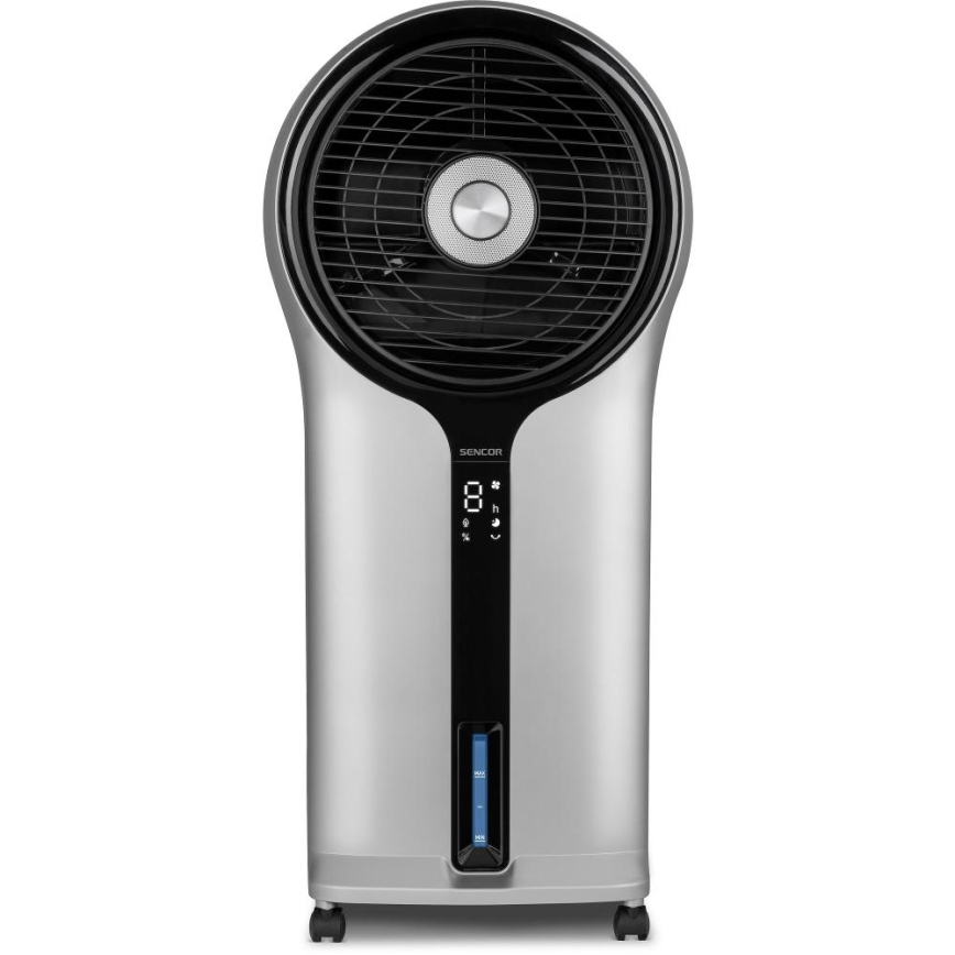 Sencor - Enfriador de aire móvil 3 en 1 110W/230V plata/negro + mando a distancia