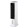 Sencor - Enfriador de aire portátil inteligente 60W/230V Wi-Fi blanco + control remoto