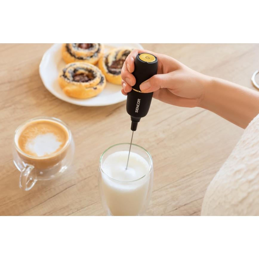 Sencor - Espumador de leche 2xAA