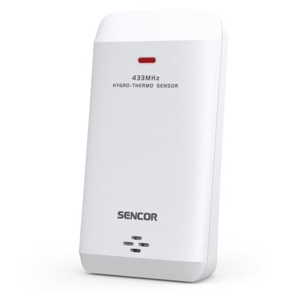 Sencor - Estacion meteorologica Con pantalla LCD a color 5V/1xCR2032 + 2xAA