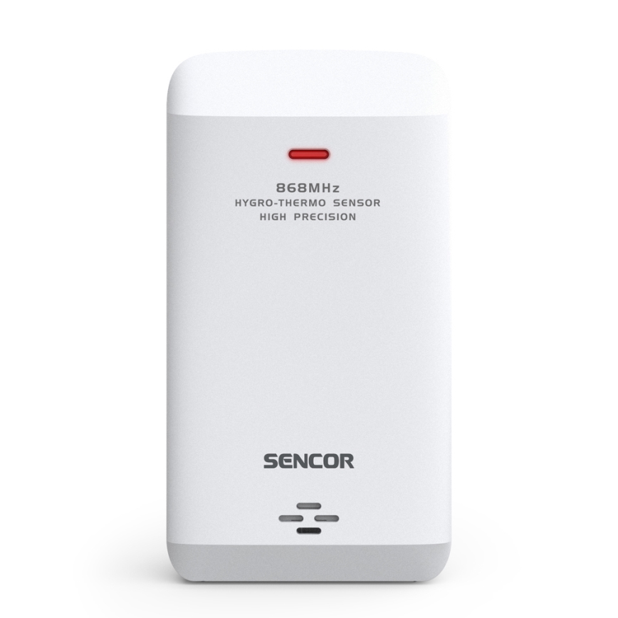 Sencor - Estación meteorológica profesional con pantalla LCD a color 5V/1xCR2032 + 3xAA Wi-Fi
