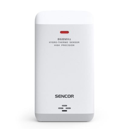 Sencor - Estación meteorológica profesional con pantalla LCD a color 5V/1xCR2032 + 3xAA Wi-Fi