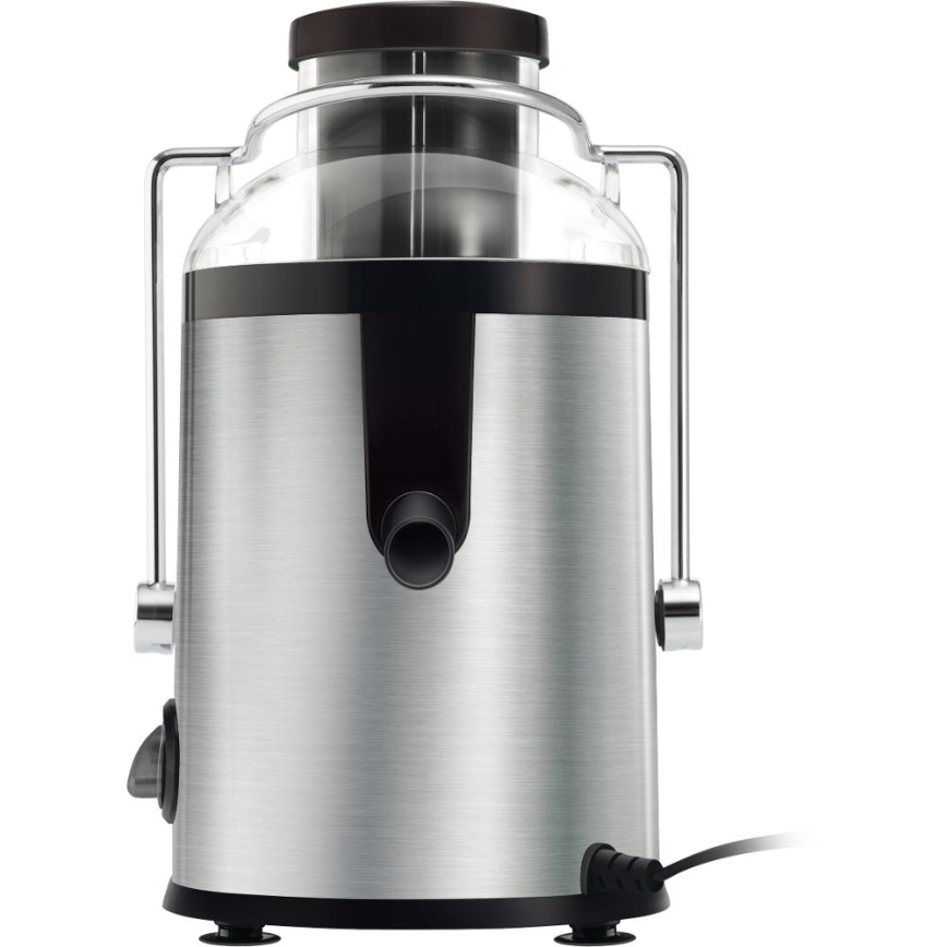 Sencor - Extractor de zumos 400W/230V cromo mate/negro
