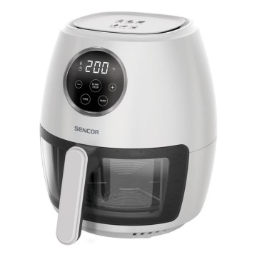 Sencor - Freidora de aire 3,5 l 1300 W/230 V blanca