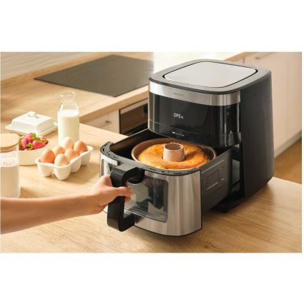 Sencor - Freidora de aire caliente 9 l 1700W/230V negra/cromo mate