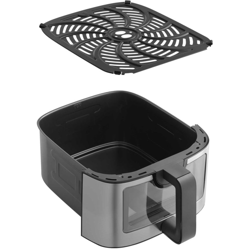 Sencor - Freidora de aire caliente 9 l 1700W/230V negra/cromo mate