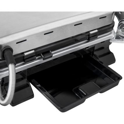 Sencor - Grill de contacto 2100W/230V cromo mate