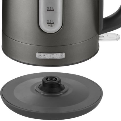 Sencor - Hervidor 1,2 l 2150W/230V antracita