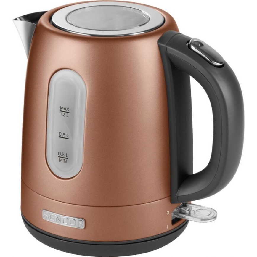 Sencor - Hervidor 1,2 l 2150W/230V cobre