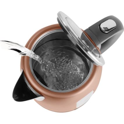 Sencor - Hervidor 1,2 l 2150W/230V cobre