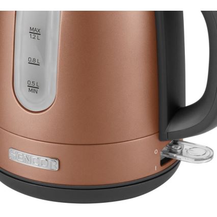 Sencor - Hervidor 1,2 l 2150W/230V cobre