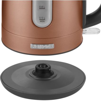 Sencor - Hervidor 1,2 l 2150W/230V cobre