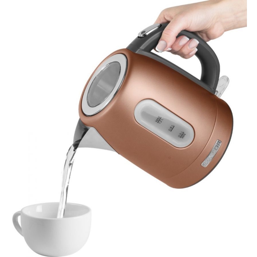 Sencor - Hervidor 1,2 l 2150W/230V cobre