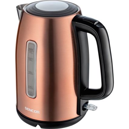 Sencor - Hervidor 1,7 l 2200W/230V cobre