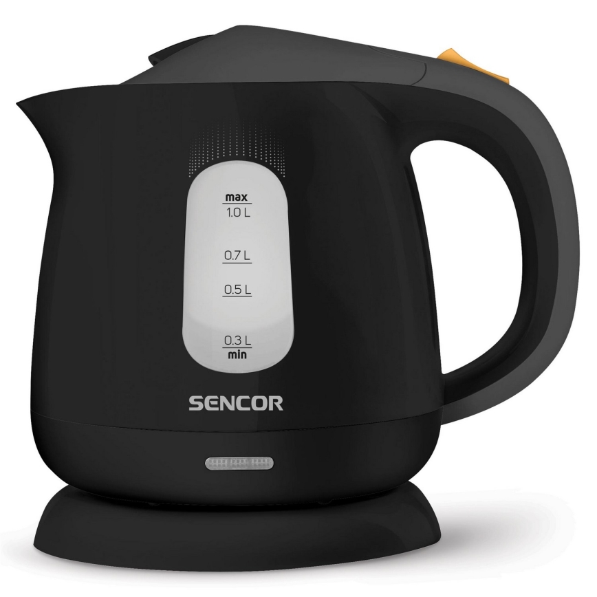 Sencor - Hervidor 1 l 1100W/230V negro/gris