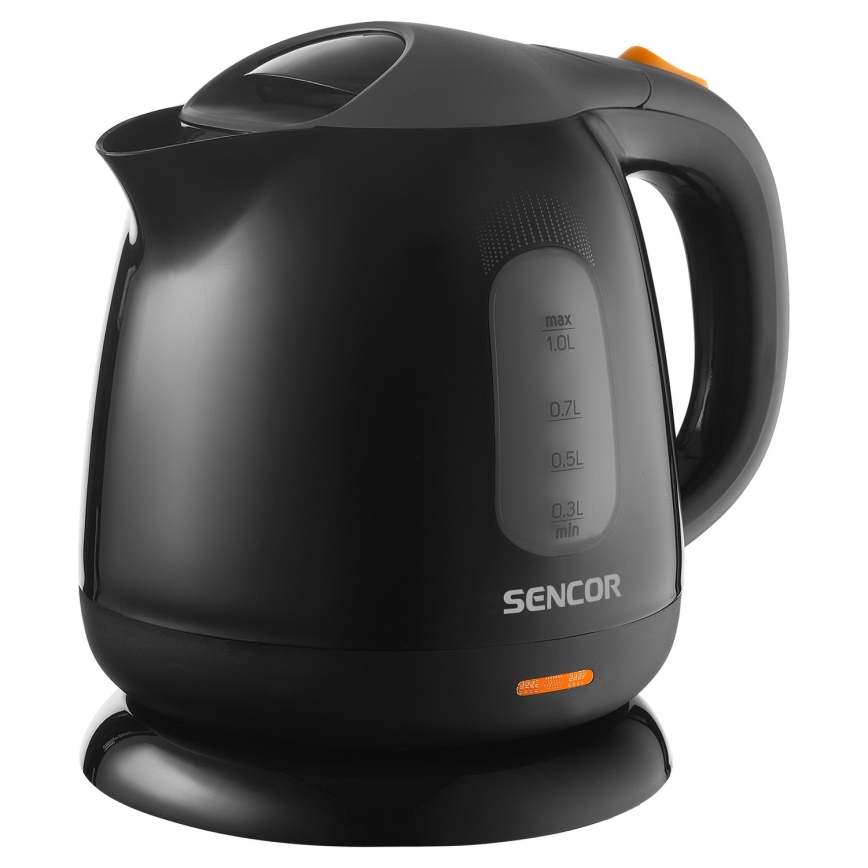 Sencor - Hervidor 1 l 1100W/230V negro/gris
