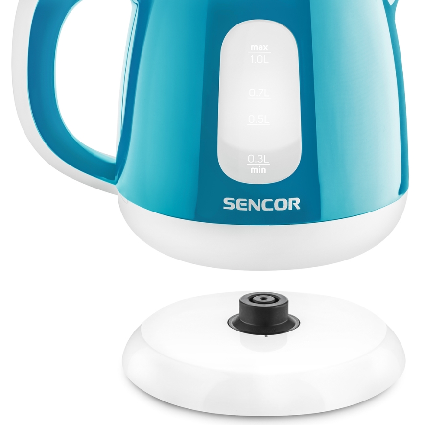 Sencor - Hervidor 1 l 1100W/230V turquesa