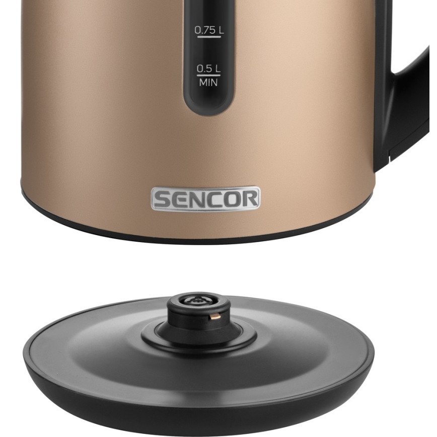Sencor - Hervidor con termorregulación 1,7 l 2150W/230V marrón