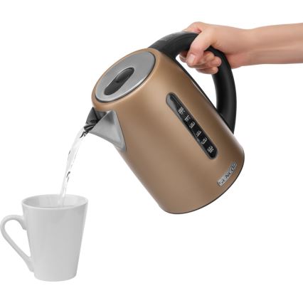 Sencor - Hervidor con termorregulación 1,7 l 2150W/230V marrón