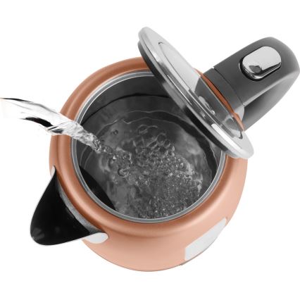Sencor - Hervidor eléctrico 1,7 l 2150W/230V cobre