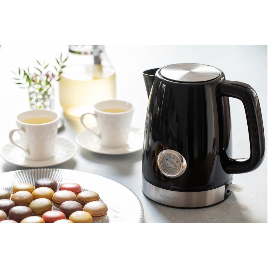 Sencor - Hervidor eléctrico 1,7 l 2150W/230V negro