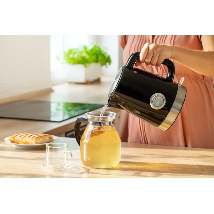 Sencor - Hervidor eléctrico 1,7 l 2150W/230V negro