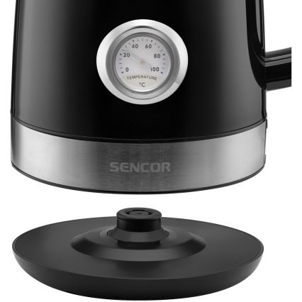 Sencor - Hervidor eléctrico 1,7 l 2150W/230V negro
