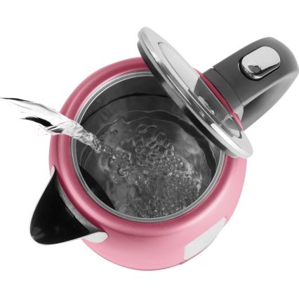 Sencor - Hervidor eléctrico 1,7 l 2150W/230V rosa