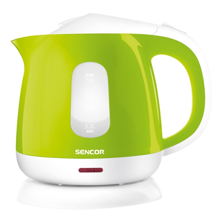 Sencor - Hervidor eléctrico 1 l 1100W/230V verde