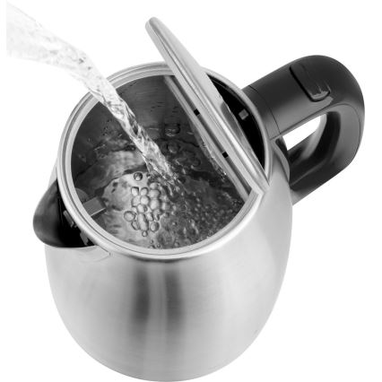 Sencor - Hervidor eléctrico con termorregulación 1,7 l 2200W/230V acero inoxidable