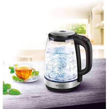 Sencor - Hervidor eléctrico con termorregulación 2 l 2200W/230V