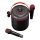 Sencor - LED Altavoz con micrófonos inalámbricos 4000 mAh + 2x 1200 mAh
