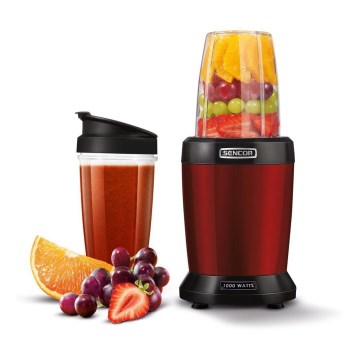 Sencor - Licuadora Nutri Smoothie 1000W/230V roja