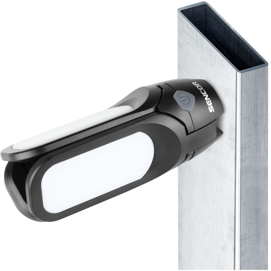 Sencor - Linterna de camping recargable con panel solar LED/3W/1600 mAh IPX4