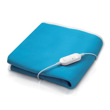 Sencor - Manta eléctrica 60W/230V 150x80 cm azul
