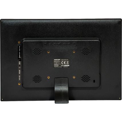 Sencor - Marco de fotos digital de 15,4 con altavoz 230V, color negro + mando a distancia