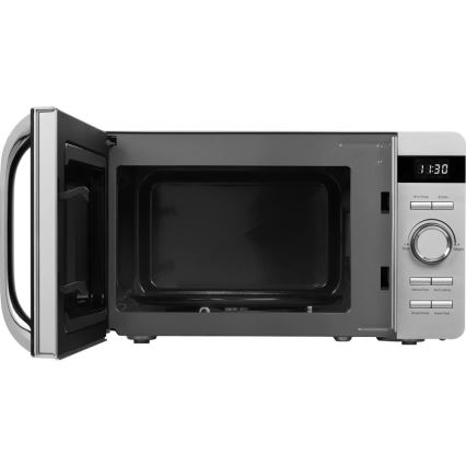 Sencor - Microondas 800 W / 230 V, 17 L, plateado