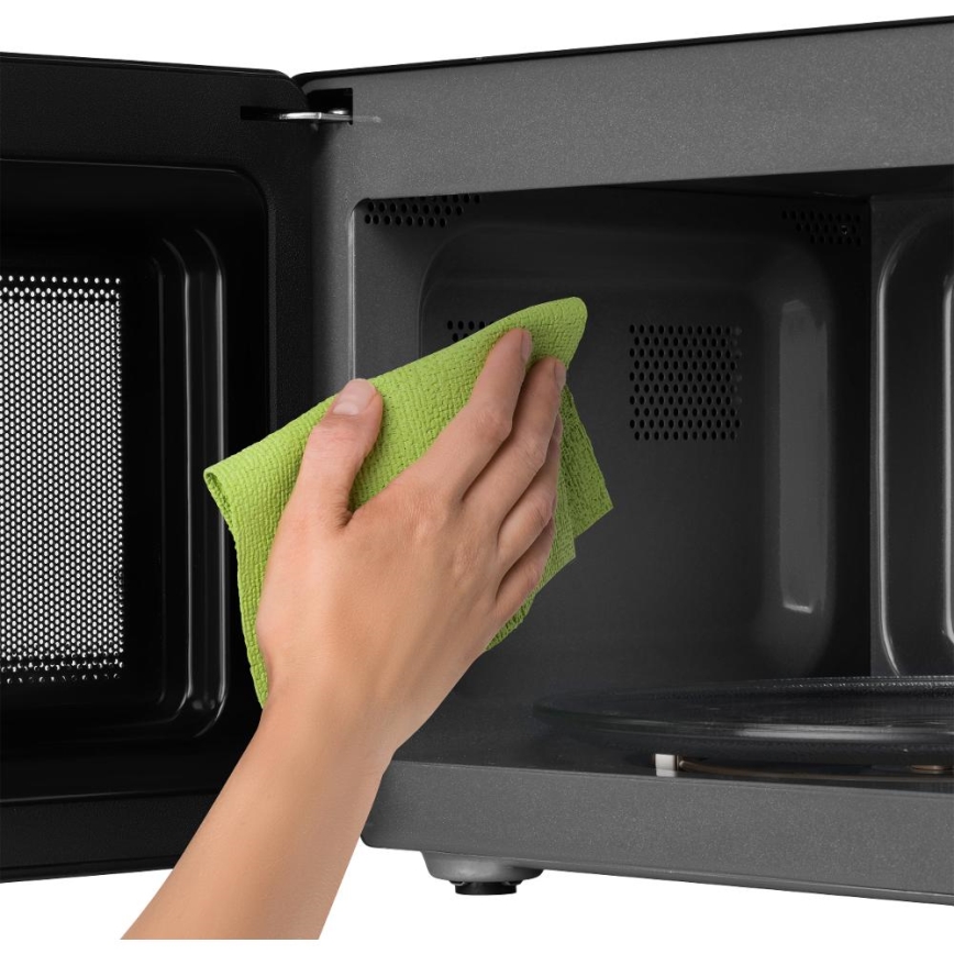 Sencor - Microondas 800 W / 230 V, 17 L, plateado