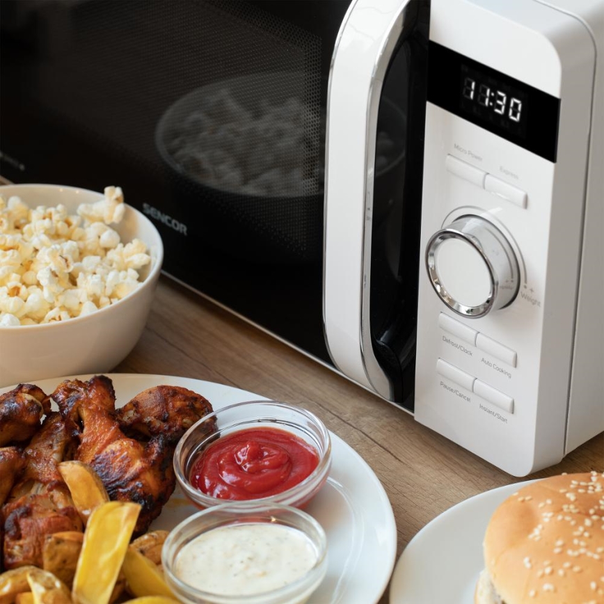 Sencor - Microondas 800W/230V 17 l blanco
