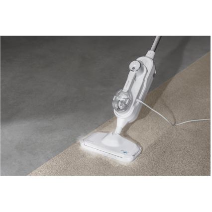 Sencor - Mopa de vapor multifuncional 2 en 1 1500W/230V IPX4 blanca