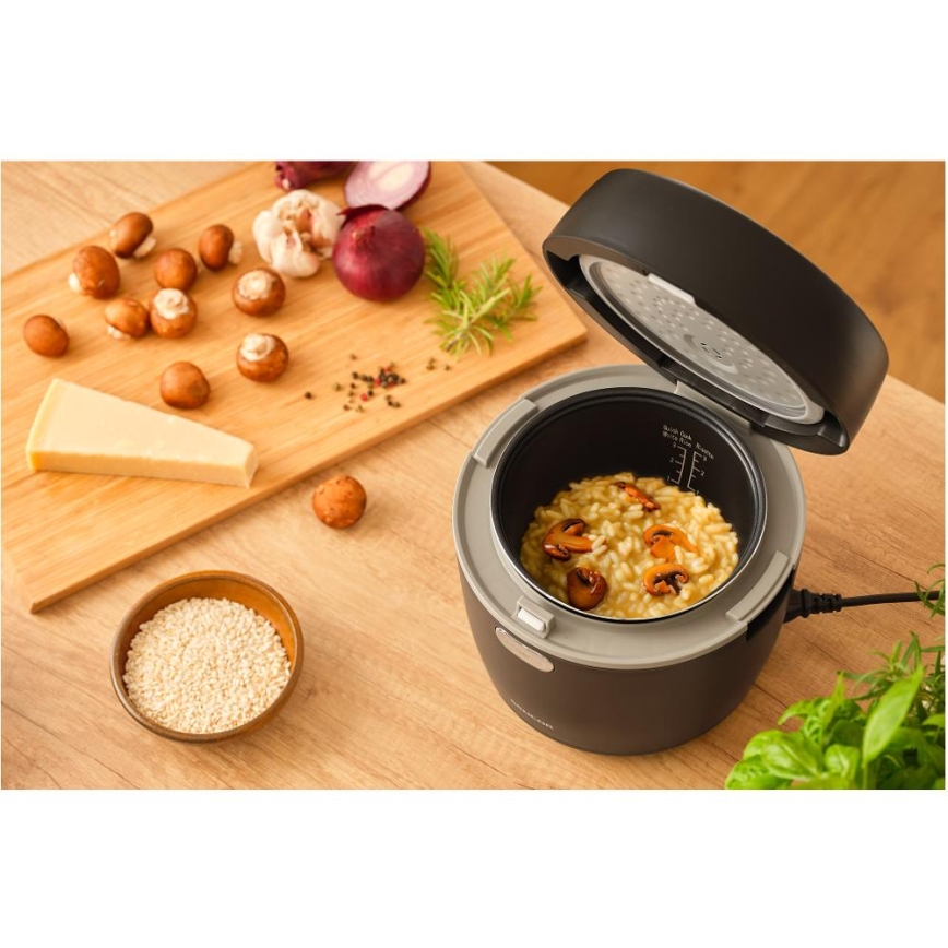Sencor - Olla arrocera 350W/230V 0,6 l negra