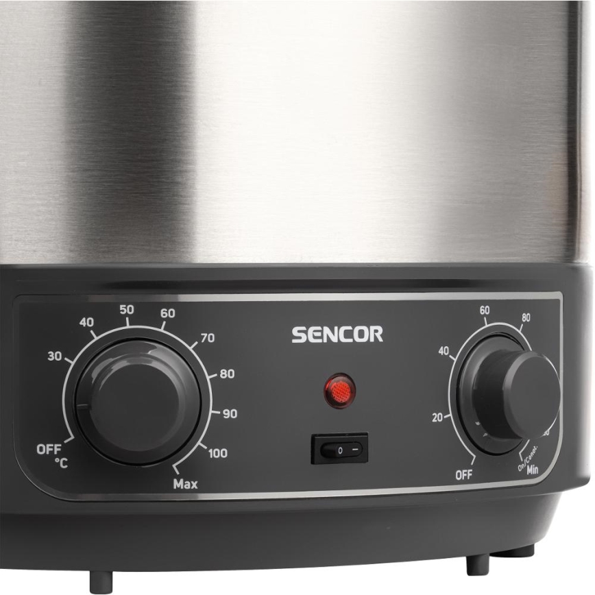 Sencor - Olla para conservas 27 l 1800 W/230 V acero inoxidable/gris