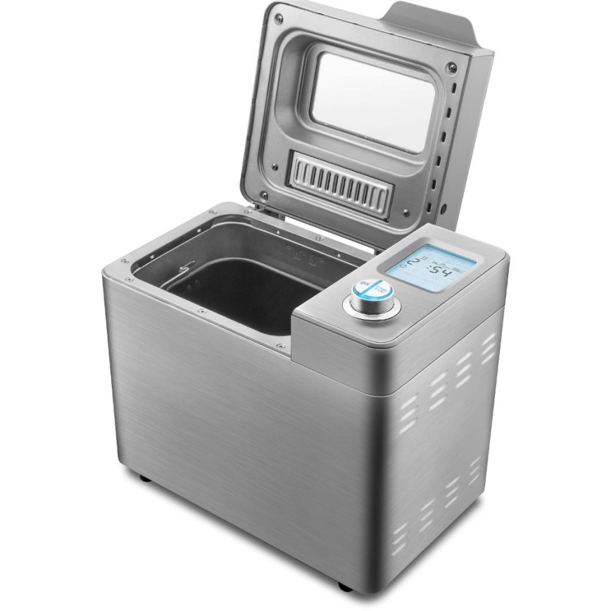 Sencor - Panificadora doméstica de pan 550W/230V cromo mate