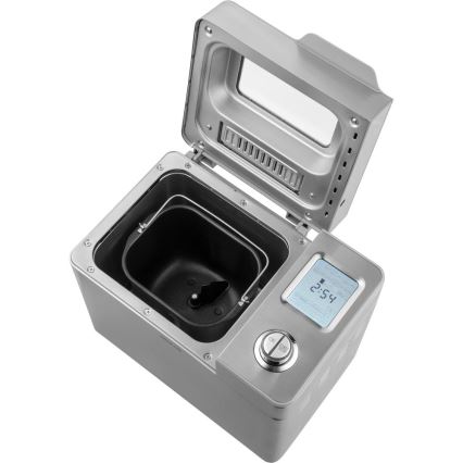 Sencor - Panificadora doméstica de pan 550W/230V cromo mate