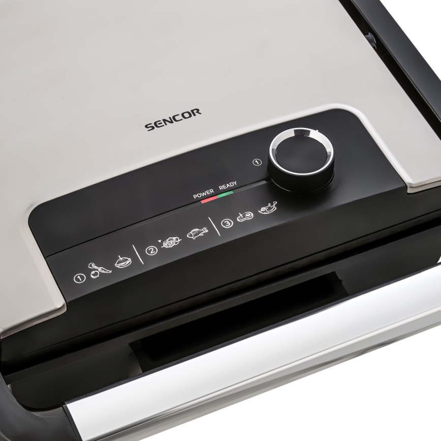 Sencor - Parrilla de contacto 2000W/230V